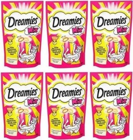 Resim Dreamies Mix Sığır Etli ve Peynirli Kedi Ödül Bisküvisi 6 x 60 G 