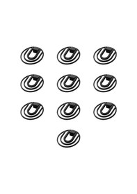 Resim Mango Zamak Kulp Dolap Çekmece Ünite Komidin Kulbu Siyah 