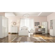 Resim Rabi Gold Country Genç Odası Takımı (GARDIROP KARYOLA KOMODİN) 