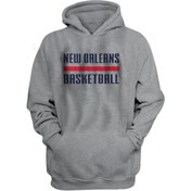 Resim Usateamfans New Orleans Basketball Hoodie 