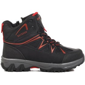 Resim Aspor Siyah Kırmızı Unisex Çocuk Outdoor Bot Çok Renkli 