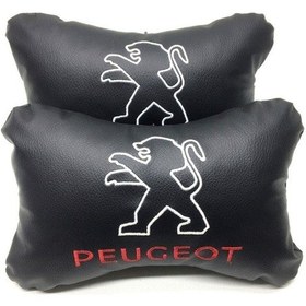 Resim Peugeot Deri Boyun Yastığı 2 Li 