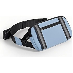 Resim Lemestar Spor Aktiviteleri İçin Hafif Bel Çantası - Cep Telefonu, Anahtar Ve Para Çantası İçin Yeterli Alan - Bisiklet Sürme, Koşu Ve Outdoor Etkinlikler Mavi 