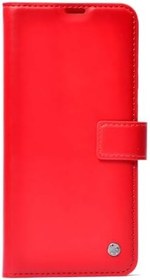 Resim UnDePlus Apple iPhone 17 Air ile uyumlu Kılıf Deri Deluxe Cüzdanlı Kapaklı Case Kırmızı 