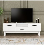 Resim Tv Sehpası Ses Beyaz 150 Cm 