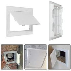 Resim Willowhaven Evrensel Plastik Erişim Paneli Beyaz 200x200mm Duvar Tavan Kapak 