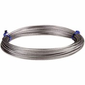 Resim EgeÇelikHalat Paslanmaz Krom Çelik Halat 7x19 2 Mm 50 Metre 