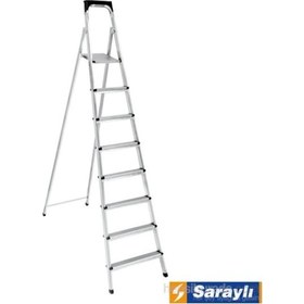 Resim SARAYLI MERDİVEN (7+1)8'li JACKSON 1106 METAL 