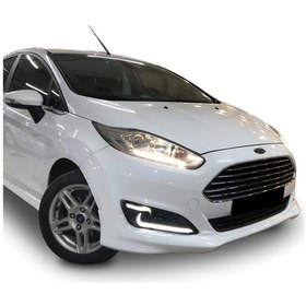 Resim Ford Fiesta Makyajlı Kasa Ön Ek Mat Siyah Plastik Karlık 2014-2017 