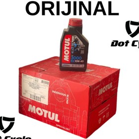 Resim Motul (2025 Üretim Orijinal) 3000 10w40 4T 12 Adet (1 Koli) Motosiklet Yağı 