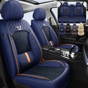 Resim Premium Araba Koltuk Kılıfları - Otomobiller, SUV'lar ve Kamyonetler için Evrensel Uyum, Dayanıklı & Rahat, Tüm Sezonlarda Kullanım, 4 Renk Mevcut 