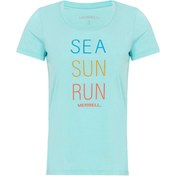 Resim Merrell Motto Kadın Mavi Tişört 