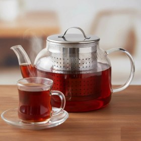 Resim Fırsatkolik Çay Süzgeci Büyük Boy Paslanmaz Çelik Demlik Içi Çay Süzgeci Geniş Hacimli ve Dayanıklı 