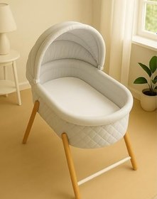Resim 2 Adet 70 x 120 x 20 cm Anne Yanı Lastikli Penye Kumaş Bebek Çarşafı 