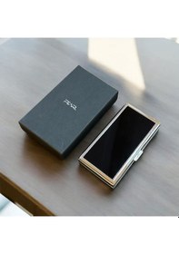 Resim Pearl Japan Erika Metal Uzun Sigara Tabakası Krom Siyah 12li Siyah 