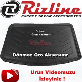 Resim Qashqai Visia 3D Bagaj Havuzu Siyah Tek Kapaklı 2014-2020 Rizline N11.7991 