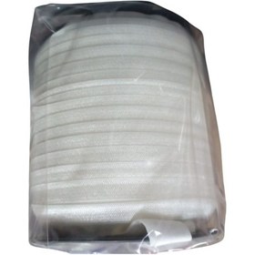 Resim Çamaşır Lastiği Düz 1 cm 1 Metre Ekru 