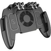 Resim M11-mobil Çekim Oyun Oyun Kumandası, Pubg Joystick İçin Soğutma Fanı Gamepad İle 