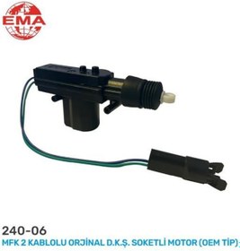 Resim Ema 240-06 - Merkezi Kilit Motoru 2 Kablo Soketli Arka Tofaş Üni 