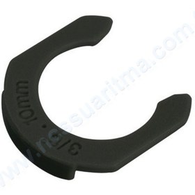 Resim 100 Adet 12 Mm Pnömatik Boru Kilitleme Klipsi 