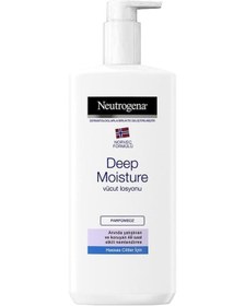 Resim Neutrogena Deep Moisture Parfümsüz Vücut Losyonu 400 ML 