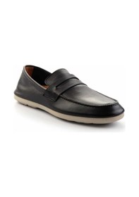 Resim Bambi Siyah Leather Erkek Loafer Ayakkabı E01304406643 Siyah 