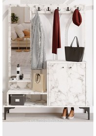 Resim Decormet Andy Vestiyer Carrara Marble Çok Renkli 