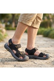 Resim Voyager Önü Kapalı Erkek Rahat Hafif Kaydırmaz Taban Outdoor Sandalet E337 
