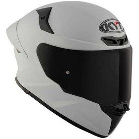 Resim KYT TT-REVO KASK PLAIN WHITE 