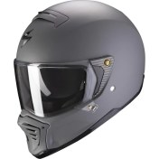 Resim Scorpion EXO HX1 Retro Motosiklet Kaskı Mat Beton Grisi 