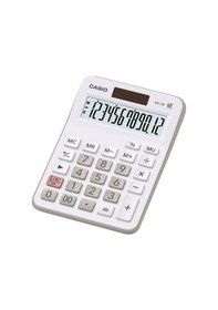 Resim Casio MX-12B-WE 12 Haneli Masaüstü Hesap Makinesi 