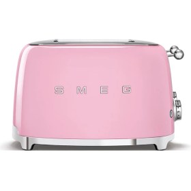Resim Smeg Pembe 4x1 Ekmek Kızartma TSF03PKEU 
