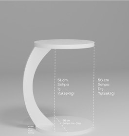 Resim Paris Zigon Sehpa Portatif 