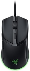Resim Razer Cobra - Chroma RGB'ye sahip hafif kablolu oyun faresi (tüy hafifliğinde 57g, 3-Nesil optik fare anahtarları, gövde altı aydınlatmalı Chroma aydınlatma, hassas sensör ayarları) Siyah 