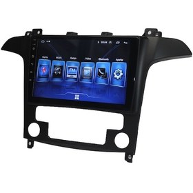 Resim Ford S Max Dijital Klima 2006-2014 9 inç 6-128 GB PRO Android Carplay Multimedya 