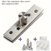 Resim Hightower 18 Parça 360 Döner Eksen Seti - Gizli Kapı Menteşeleri Merkez Aks 