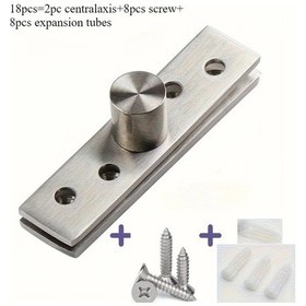 Resim Hightower 18 Parça 360 Döner Eksen Seti - Gizli Kapı Menteşeleri Merkez Aks 