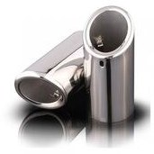 Resim Universal Paslanmaz Krom Egzoz Ucu 75mm TDX3 