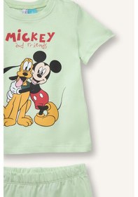 Resim Defacto Dısney Mıckey & Mınnıe 2li Pijama Takımı Erkek Bebek H4029a526hsgn1163 Yeşil-gn1163 