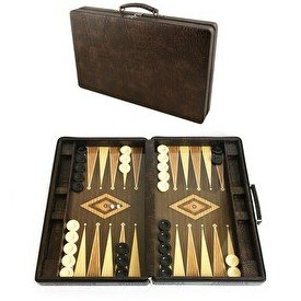 Resim Star Oyun Deri Çantalı Büyük Boy Tavla - 1020975 