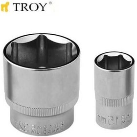 Resim Troy 26181 1-2” Lokma Ölçü 9Mm-Çap 21 8-Uzunluk 38Mm 