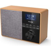 Resim Philips R5505/10 Bluetooth Radyo (Ahşap Kabin, Dab+/fm Radyo, 3 Inç Geniş Bant Hoparlör S 