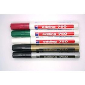 Resim Edding 750 Paint Marker Gümüş 10 Lu 