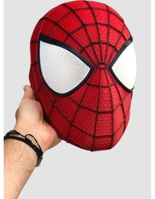 Resim Spiderman Örümcek Adam Maskesi Marvel Mıknatıslı Giyilebilir Gerçekçi 