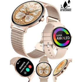 Resim Reeder S19 Max Uyumlu 1.43" Amoled Ekran Akıllı Saat – Su Geçirmez Kadınlar Için 