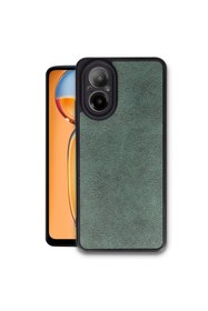 Resim artlab Art Realme 12 Lite Kılıf Aras Deri Kapak - Koyu Yeşil Lab 