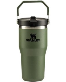 Resim Stanley Iceflow Flip Straw Termos 0.6l Dried Pine Çok Renkli 