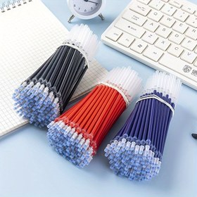 Resim 20 Jel Kalem Yedekleri - 0.5Mm İnce Uç, Çok Renkli Kırmızı, Mavi, Siyah - Ofis ve Yazma Malzemeleri, Pürüzsüz Yazma 