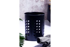 Resim Porselen Diyarı Metal Siyah Kaşıklık 
