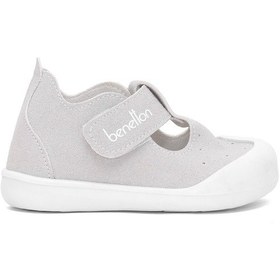Resim United Colors Of Benetton Benetton Bn-1249 Bebe Erkek Çocuk Yürüyüş Ayakkabısı Gri Gri 